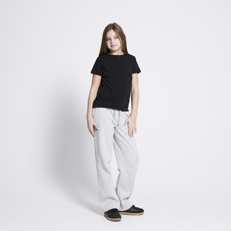 Heavy sweatpants "Sanne star" Grey Melange